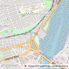 Map of Plymouth, Devon