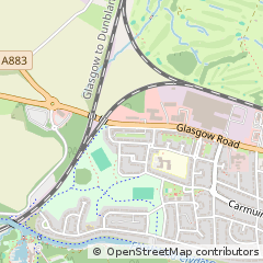 Map of Falkirk, Stirlingshire