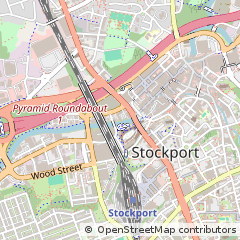 Map of Stockport