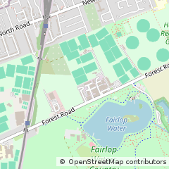 Map of Ilford, Essex
