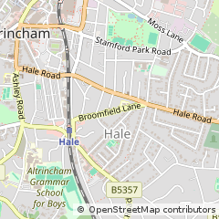 Map of Cheshire