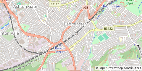 Map of Bristol, Avon