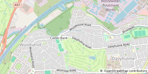 Map of Manchester