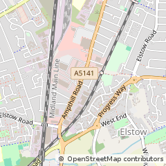 Map of Bedford