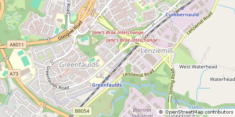 Map of Glasgow