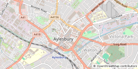 Map of Aylesbury
