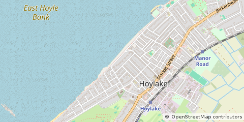 Map of Wirral