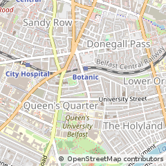 Map of Belfast