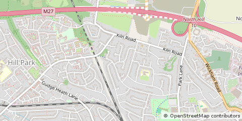 Map of Fareham, Hampshire