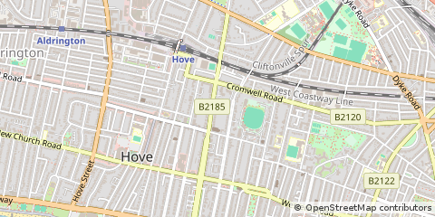 Map of Brighton