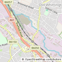 Map of Chesterfield