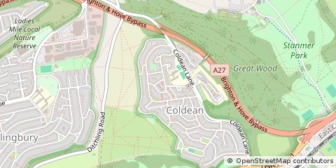 Map of Brighton