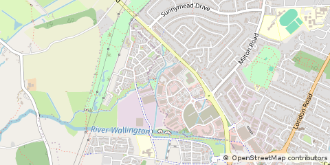 Map of Waterlooville, Hampshire