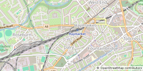 Map of Edinburgh