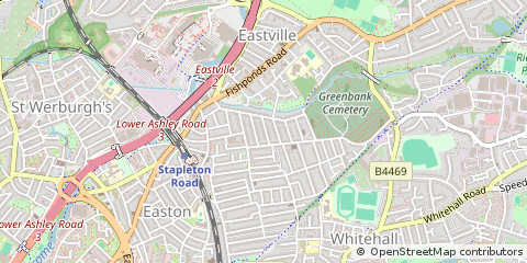 Map of Bristol
