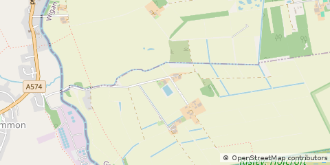 Map of Glazebury, Warrington