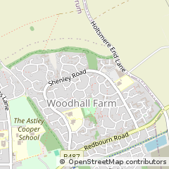 Map of Hemel Hempstead
