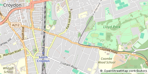 Map of Surrey