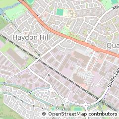Map of Aylesbury, Buckinghamshire