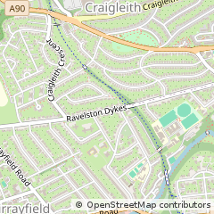 Map of Edinburgh