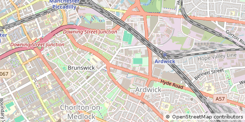Map of Manchester