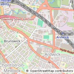 Map of Manchester