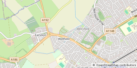 Map of Whitley BAY, North Tyneside