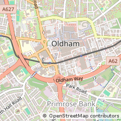 Map of Oldham