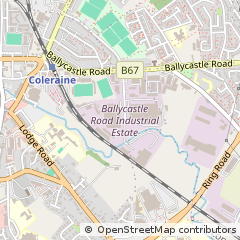 Map of Coleraine