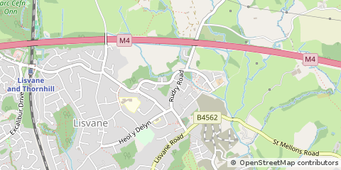 Map of Cardiff