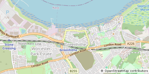 Map of Greenhithe