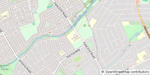 Map of Ruislip