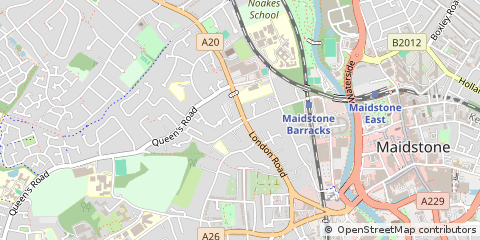 Map of Maidstone