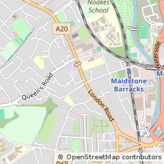 Map of Maidstone