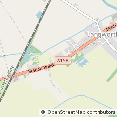 Map of Lincoln, Lincolnshire