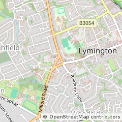Map of Lymington