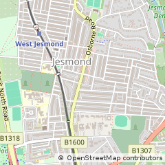 Map of Newcastle Upon Tyne