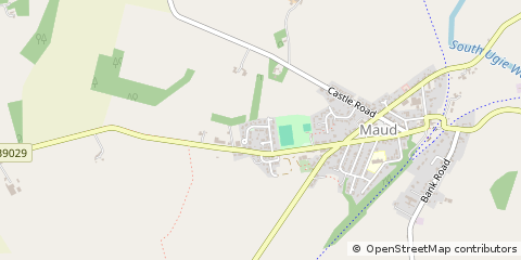 Map of Peterhead, Aberdeenshire