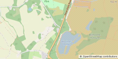 Map of Liss, Hampshire