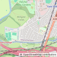 Map of Manchester