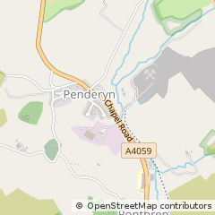 Map of Rhondda Cynon Taff