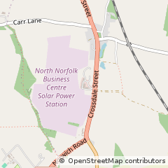 Map of Northrepps, Cromer