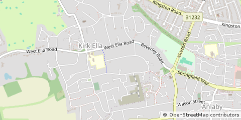 Map of Hull