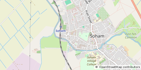 Map of ELY, Cambridgeshire