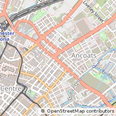 Map of Manchester