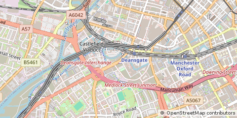 Map of Manchester