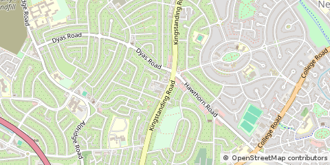 Map of Birmingham, West Midlands