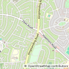 Map of Birmingham, West Midlands