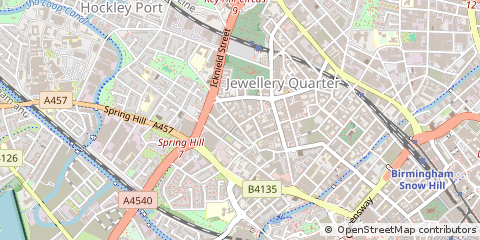 Map of Birmingham