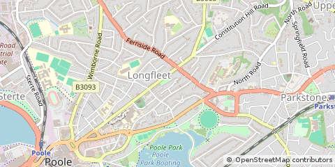 Map of Poole